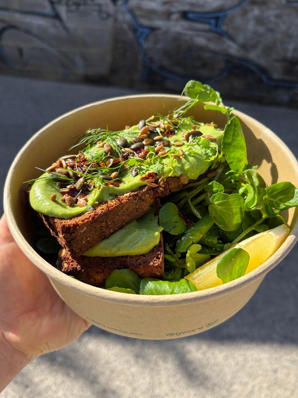 Toasted Rye and Avocado