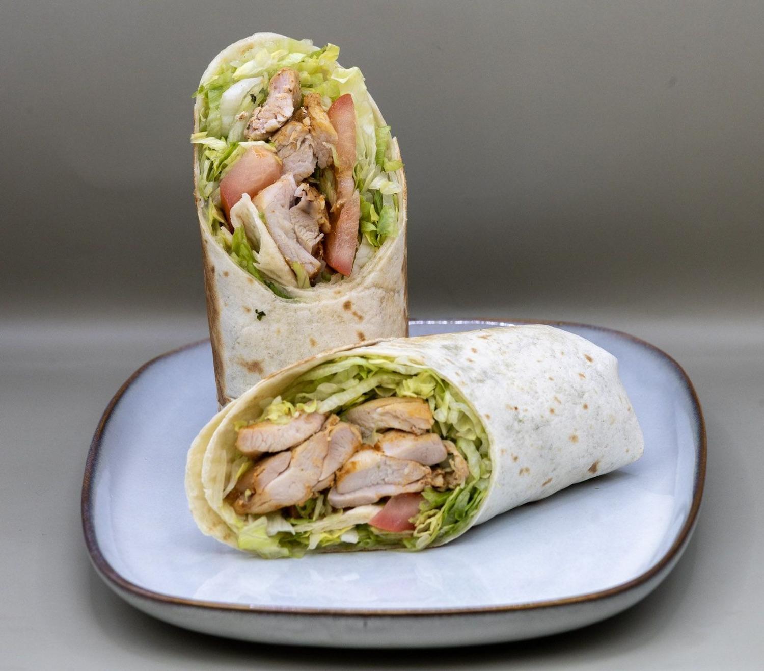 Roasted Chicken Wrap