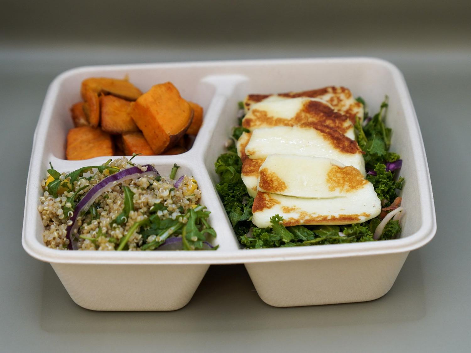 Grilled Halloumi Lunchbox