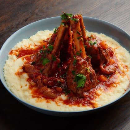 Slow-Cooked Lamb Shanks