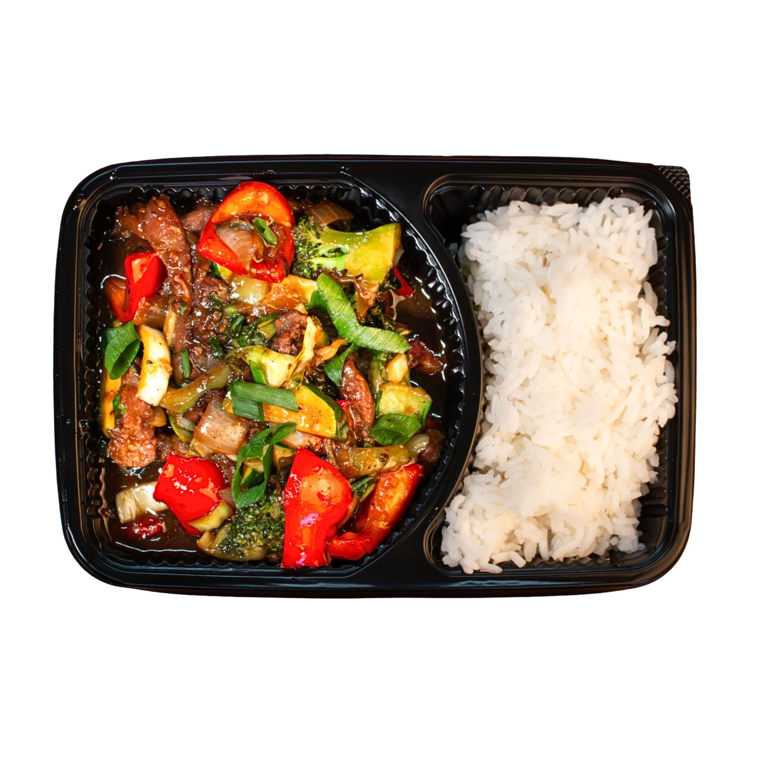 Teriyaki Beef with Jasmine Rice