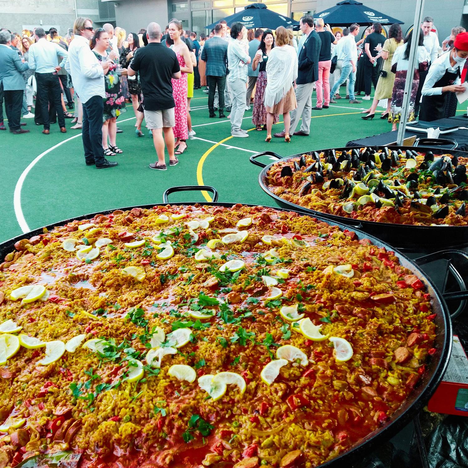 Spanish Fiesta Live Paella Station