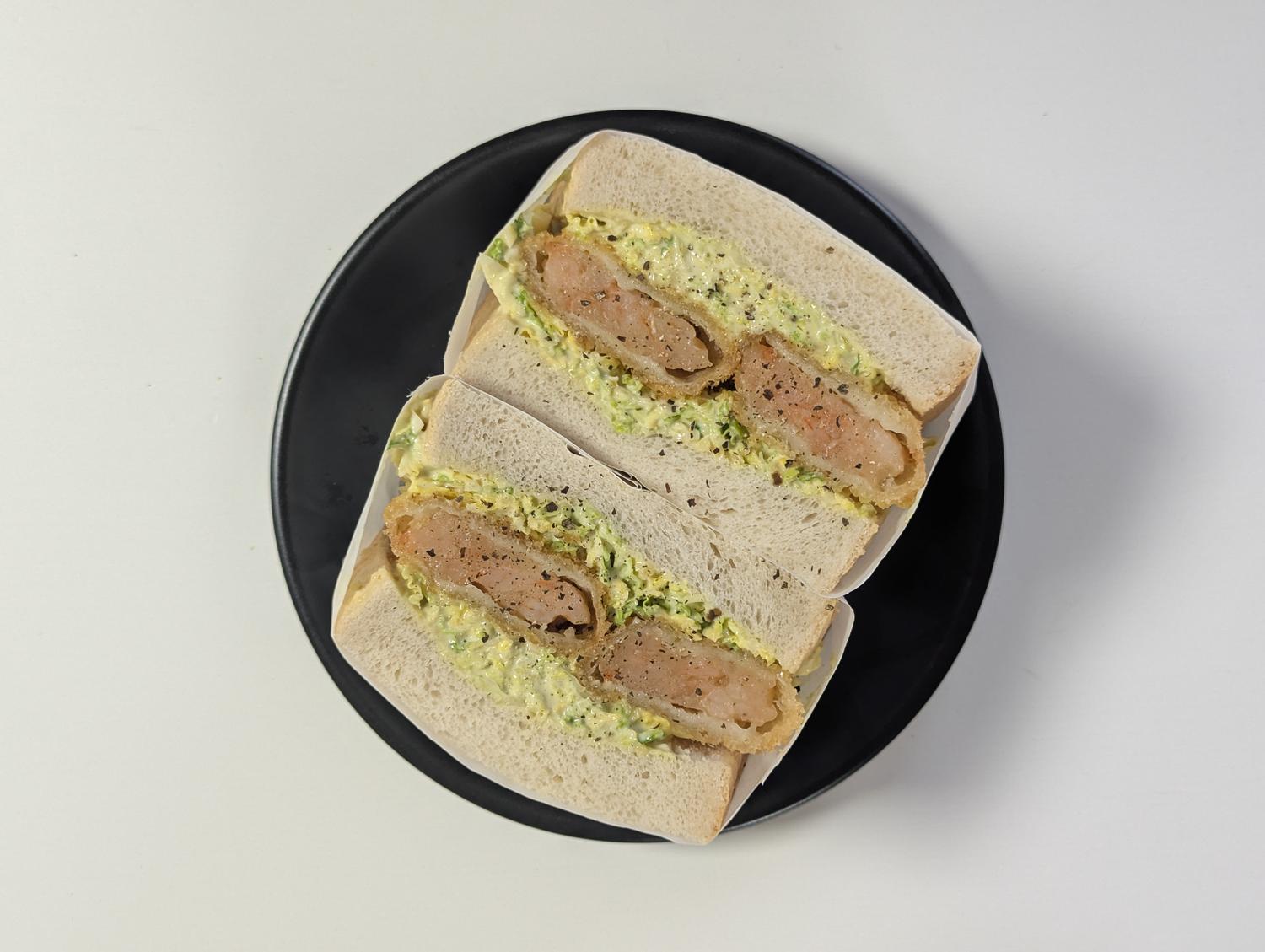 Prawn Katsu Wasabi Mayo Sando