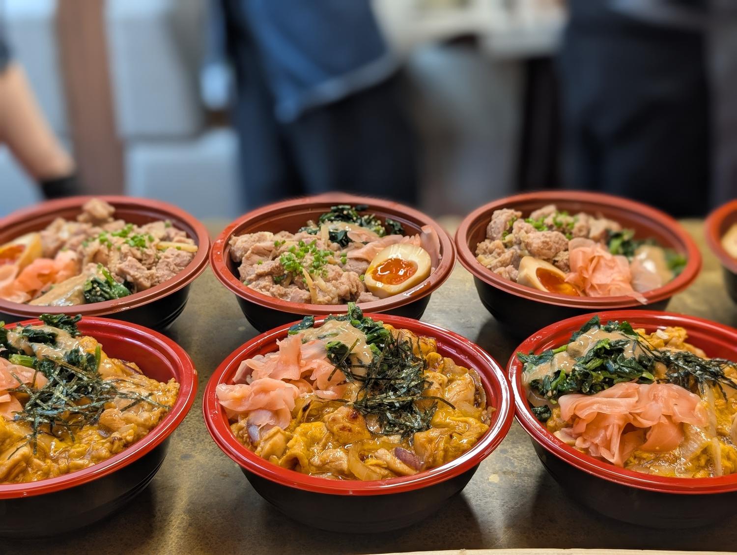 Japanese Rice Bowls & Salad Pop Up (Min 50)