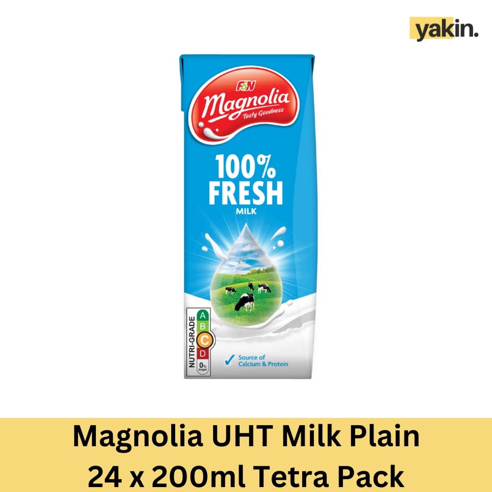 Magnolia UHT Milk Plain 24 x 200ml