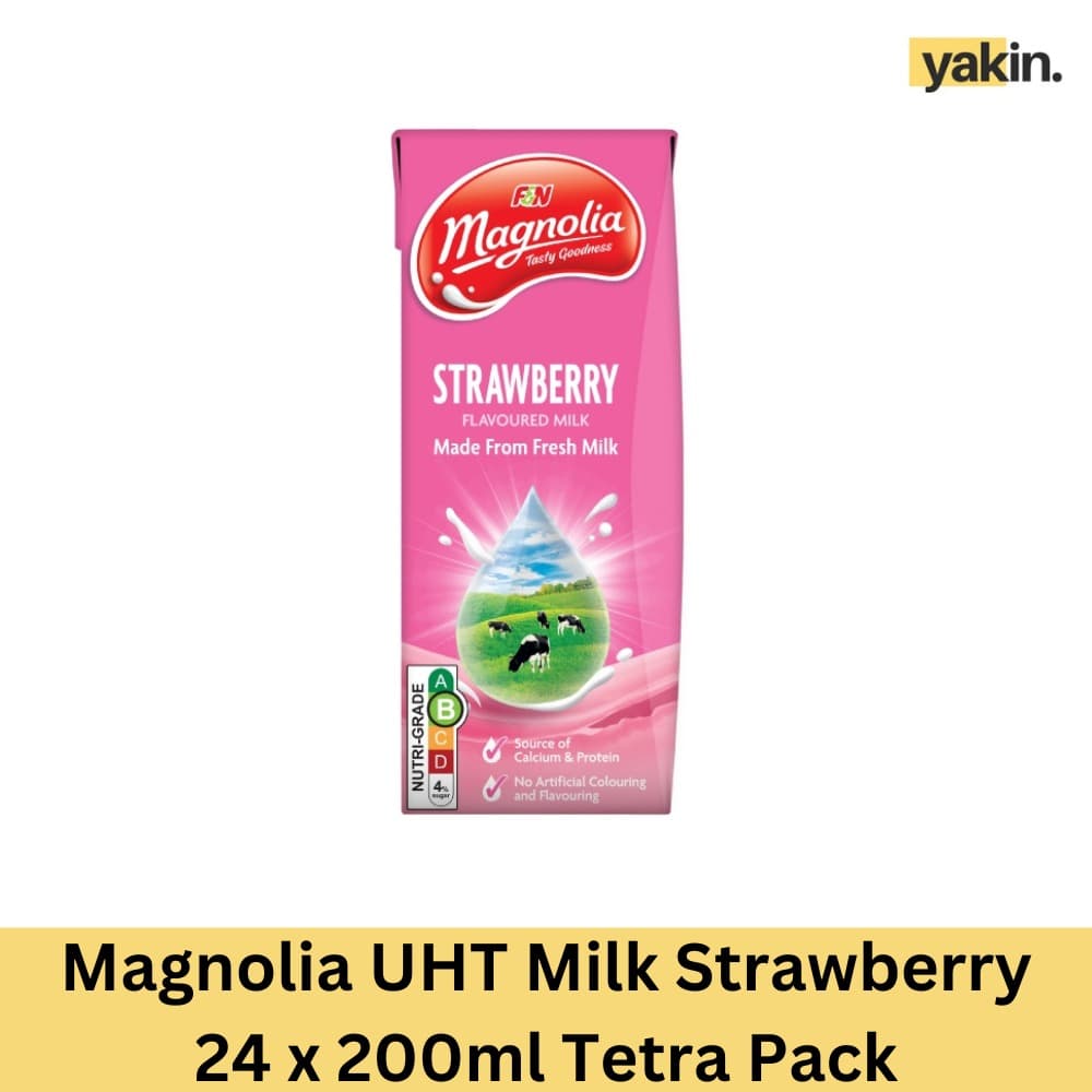 Magnolia UHT Milk Strawberry 24 x 200ml