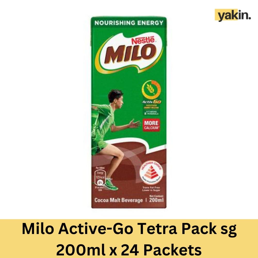 Milo Active-Go Tetra Pack 24 x 200ML