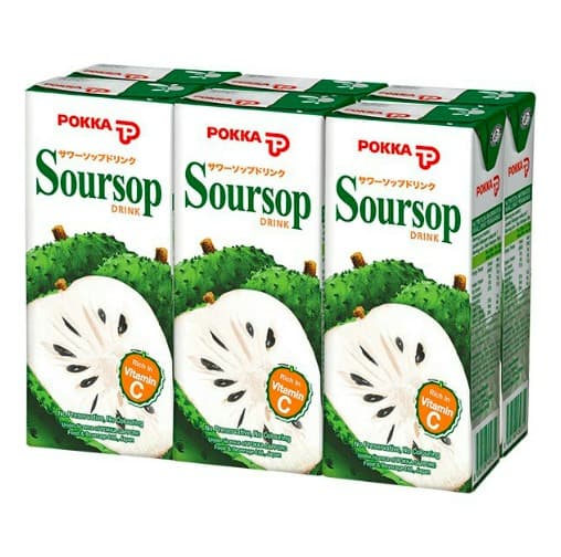 Pokka Soursop Tetra Pack 24 x 250ml