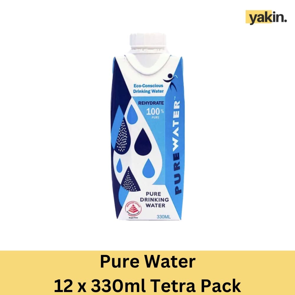 Pure Water Tetra Pack 12 x 330ml