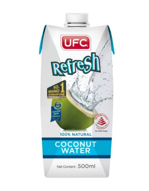 UFC 100% Coconut 12 x 500ML