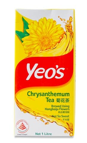 Yeo's Chrysanthemum Tea Tetra Pack 24 x 250ML