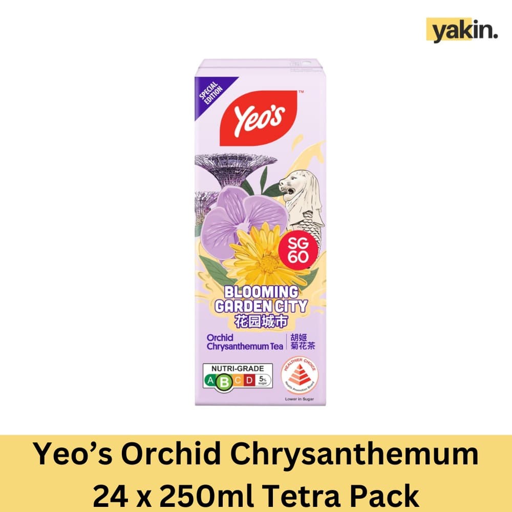 Yeo's Orchid Chrysanthemum Tea Tetra Pack 24 x 250