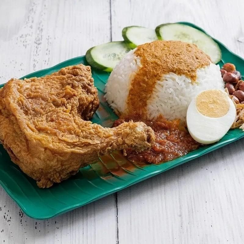 Nasi Lemak Signature Fried Chicken (1 Piece)