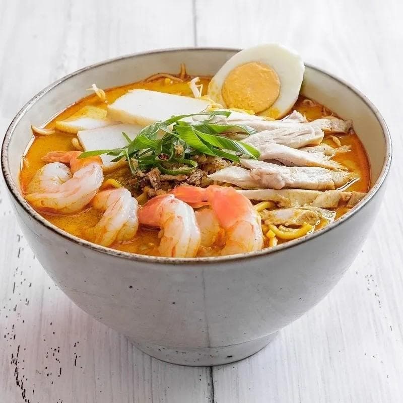 Laksa Noodle Soup Combination