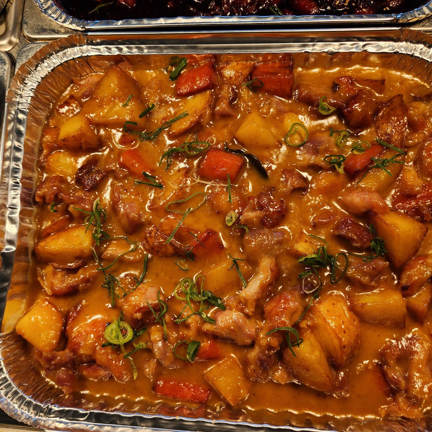 Thai Coconut Curry Chicken Tray