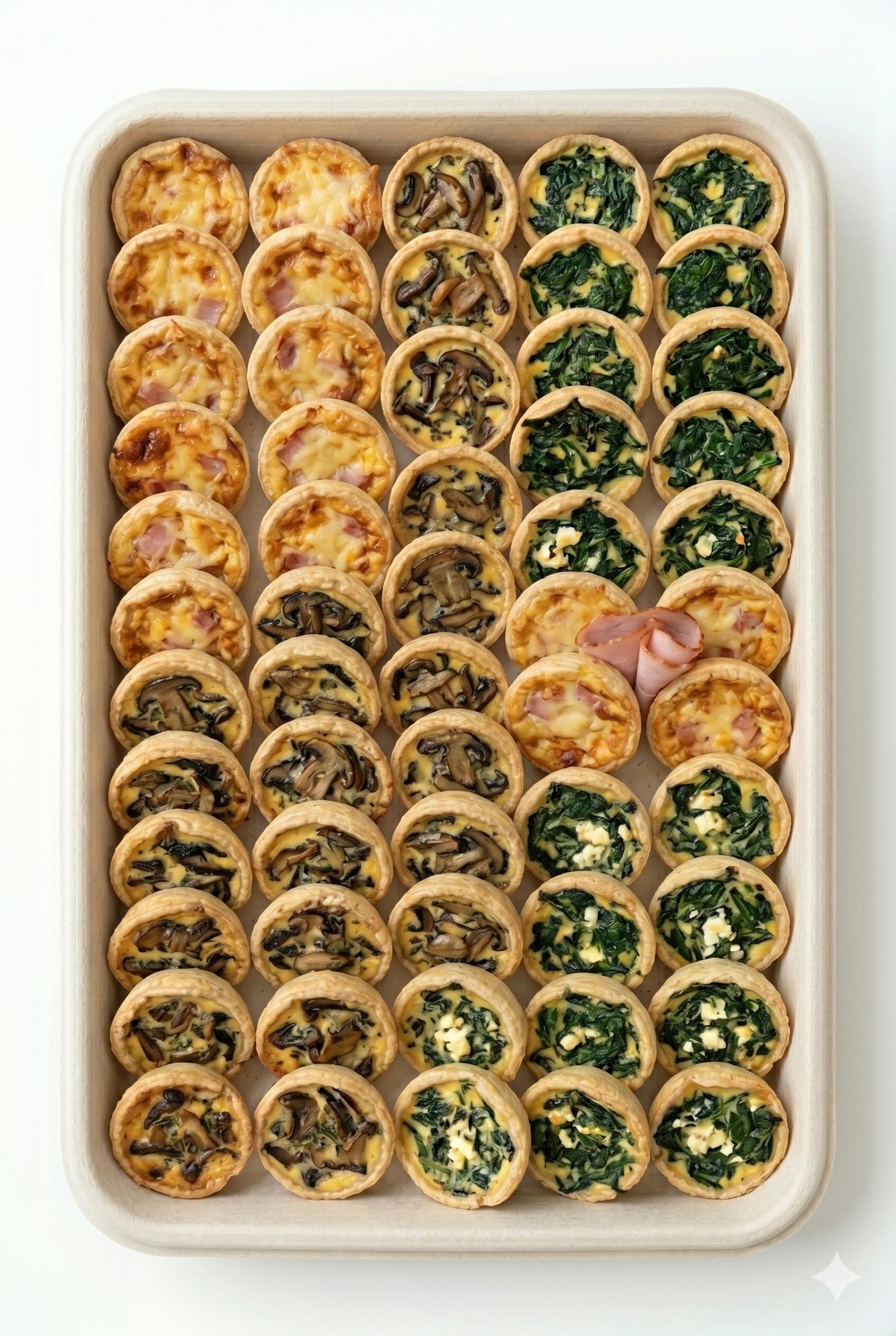 Petite Mini Quiche Platter