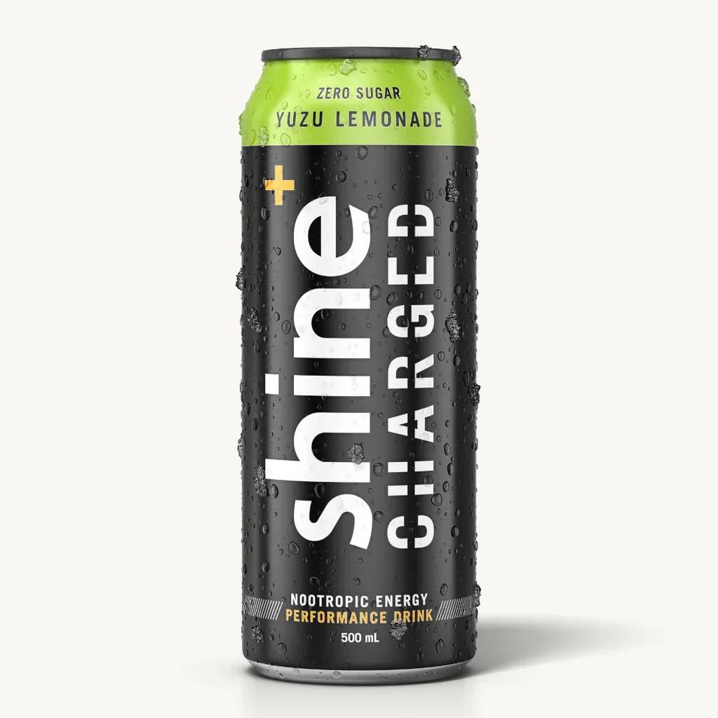 Shine Charged Yuzu Lemonade Energy Drink (500ml)