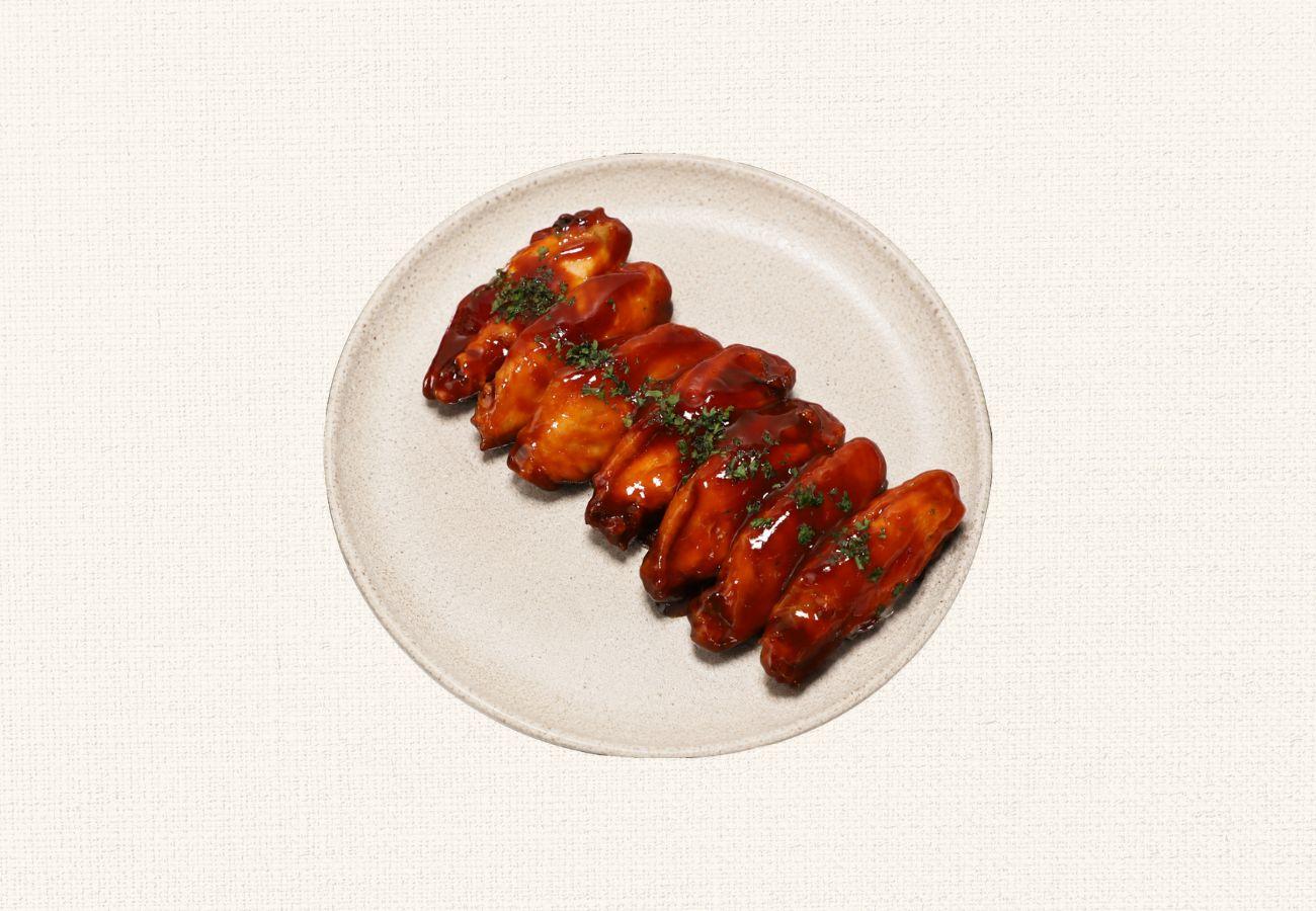 Smoky Glazed Wings
