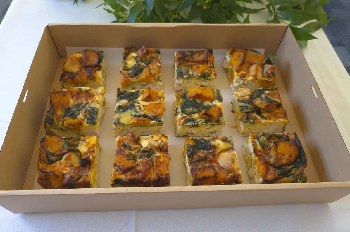Vegetarian Frittata - 12 Piece Box