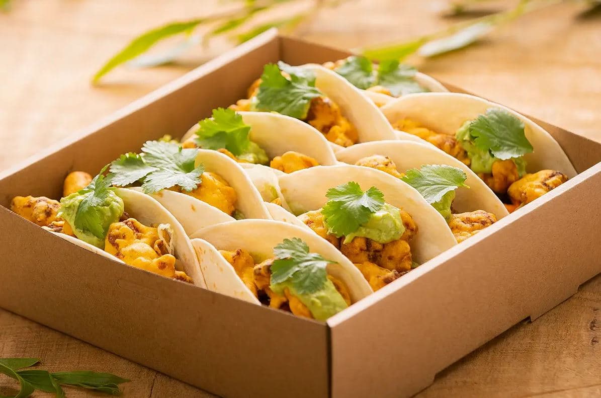 Vegetarian Taco Box - 10 Piece Box