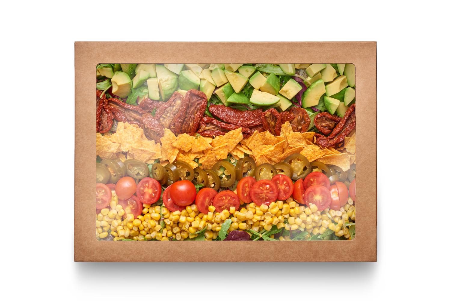 Nacho Avocado Salad Platter