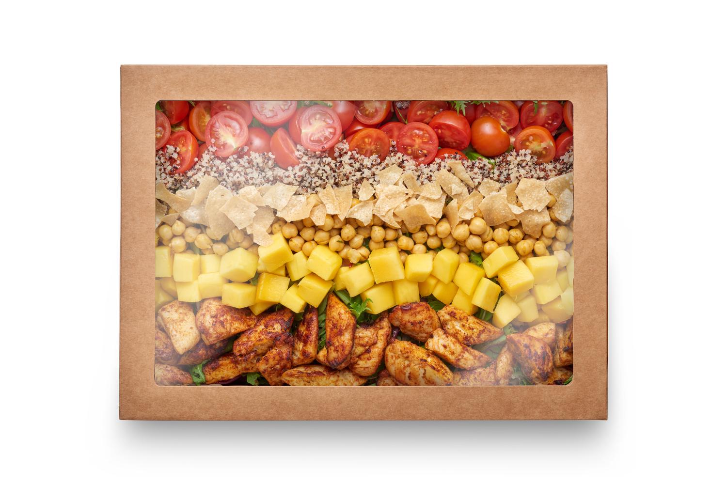 Mango Chicken Salad Platter
