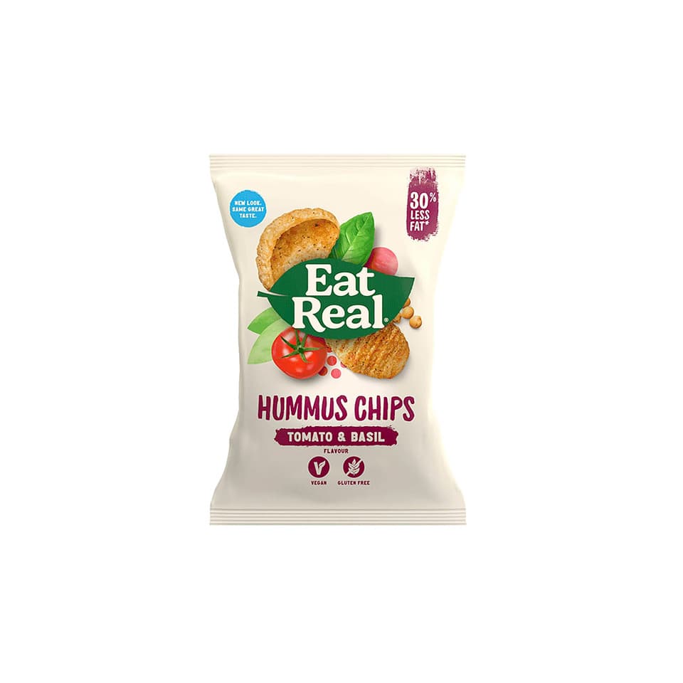 Tomato & Basil Hummus Chips