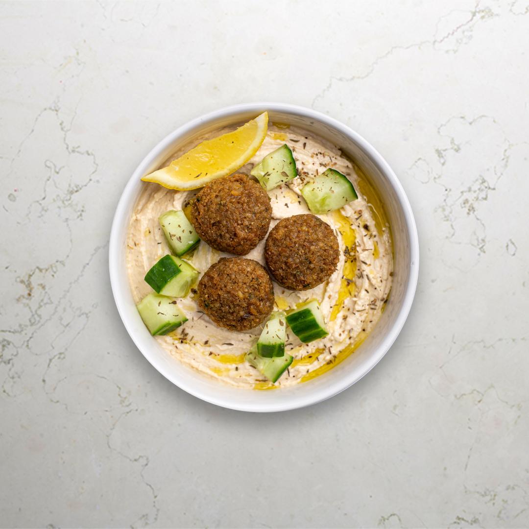 Falafel Hummus
