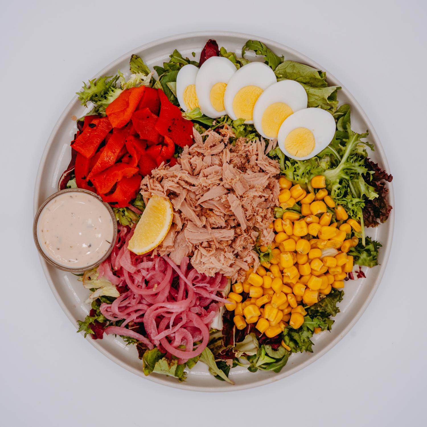 Tuna & Grilled Peppers Bowl