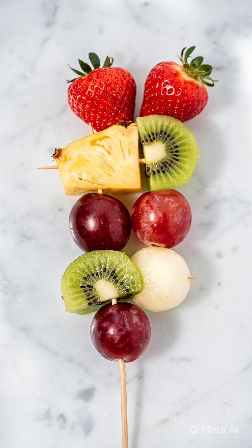 Fresh Fruit Skewers
