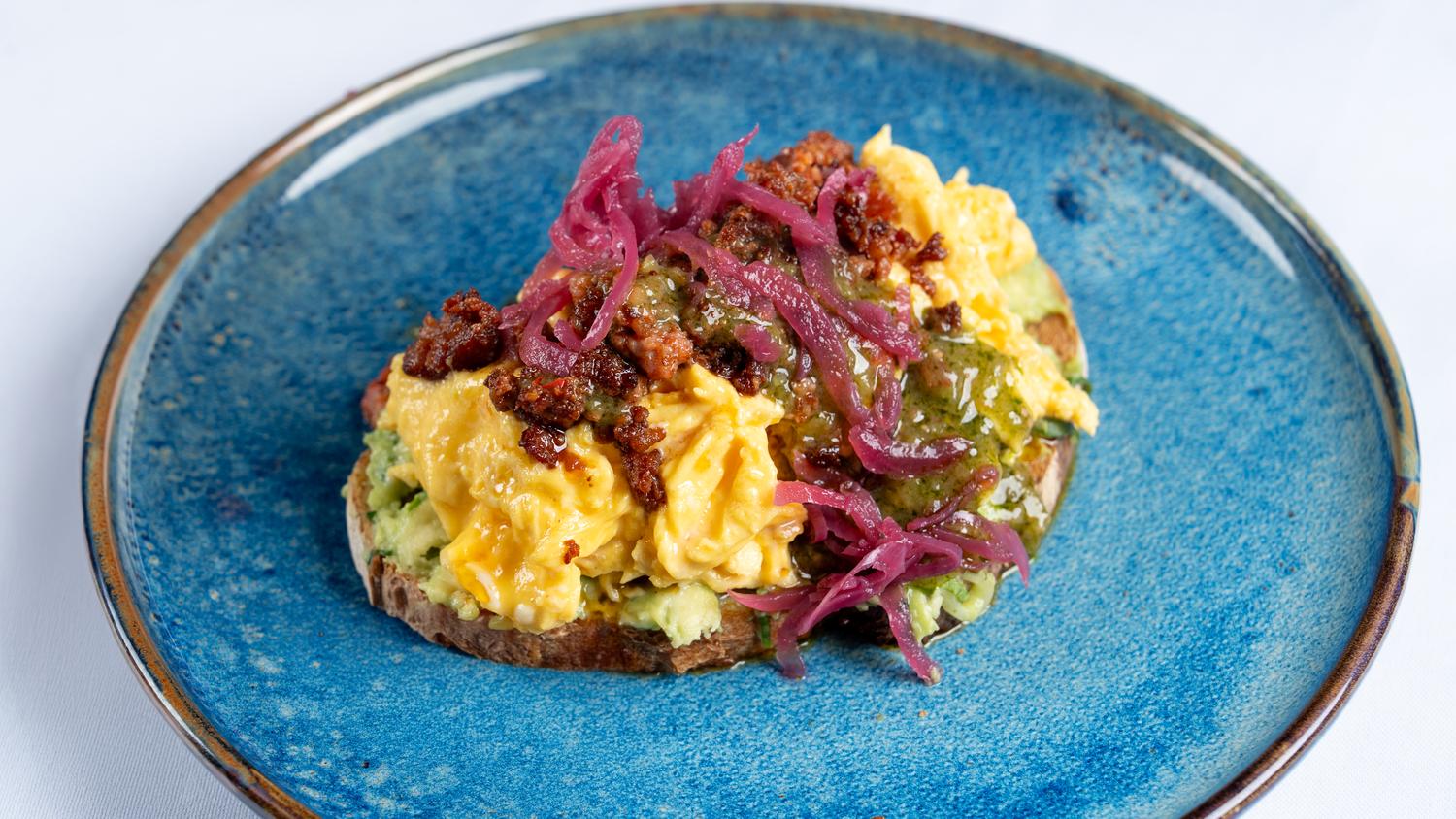 Chorizo scramble