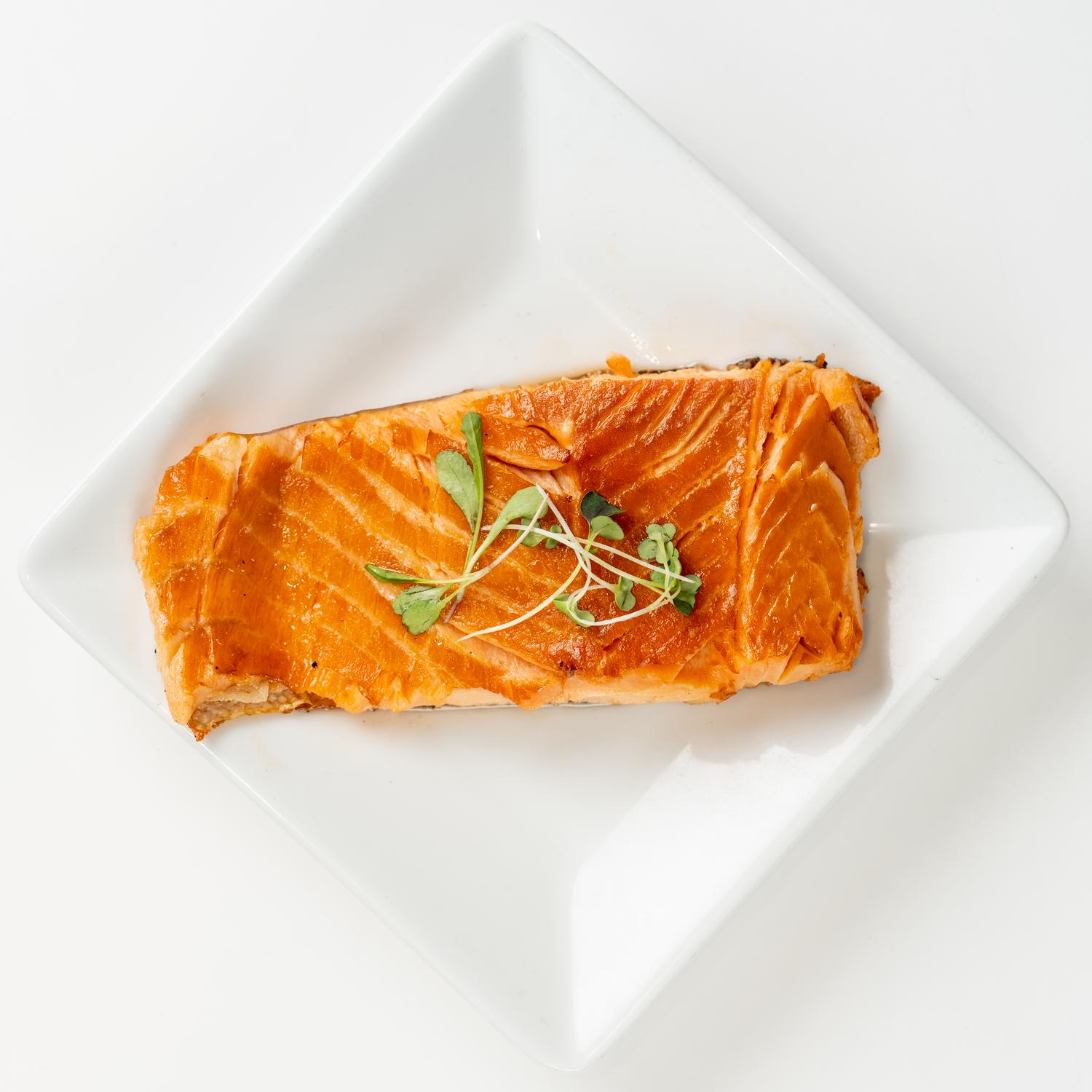 Cold smoked salmon