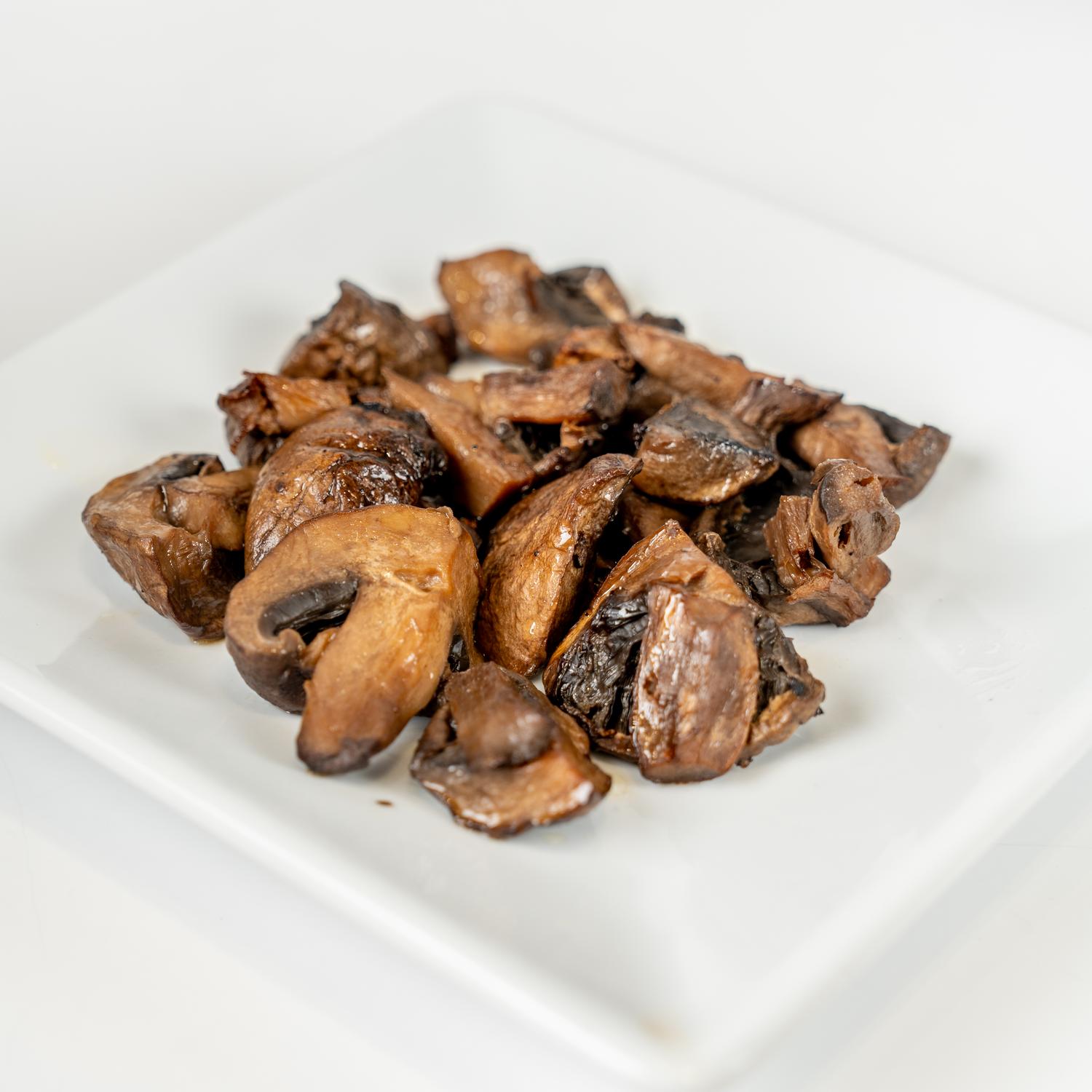 Garlic & Miso mushrooms