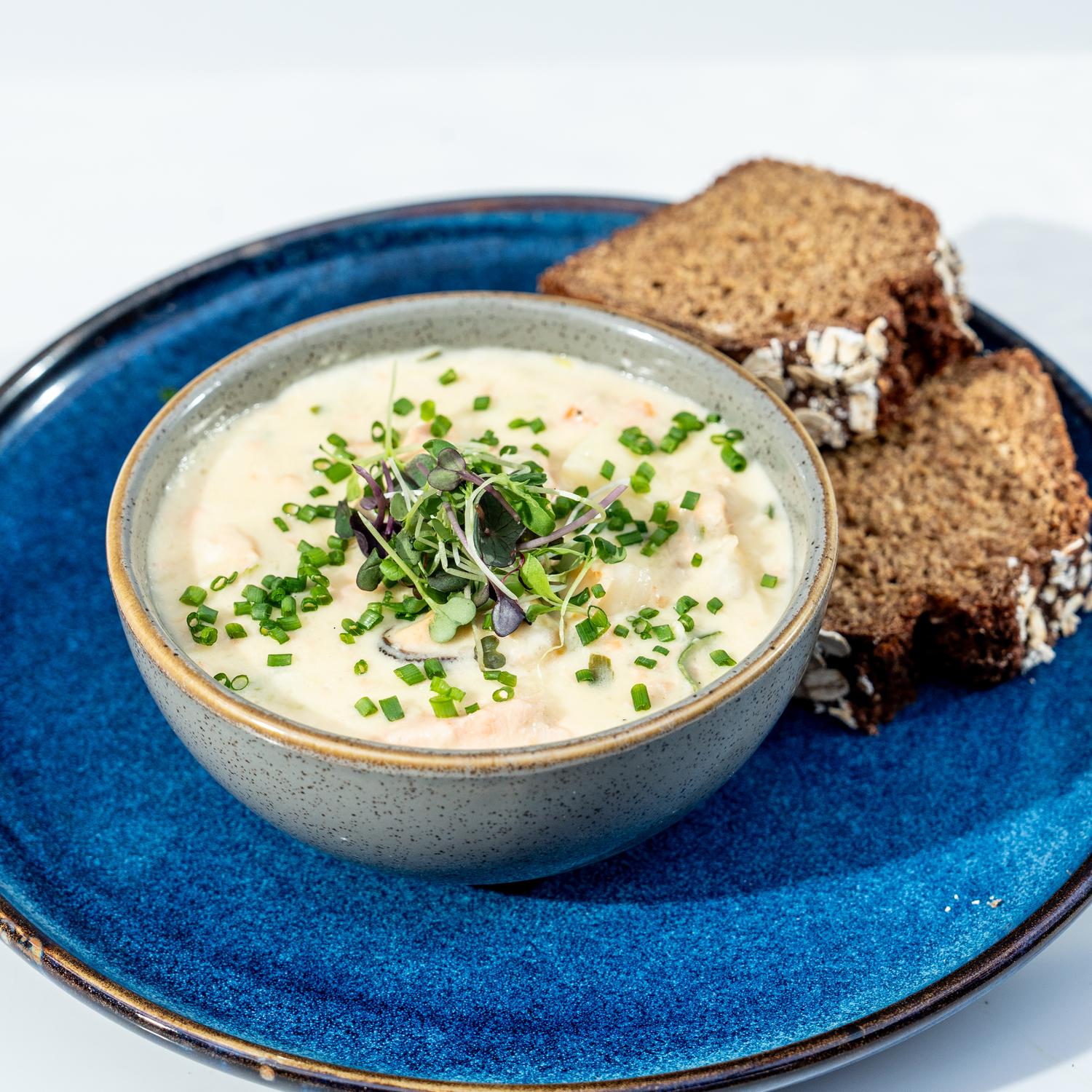 Seafood chowder 