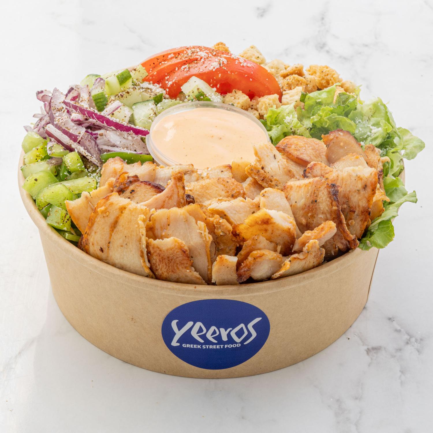 Chicken Gyros Warm Bowl