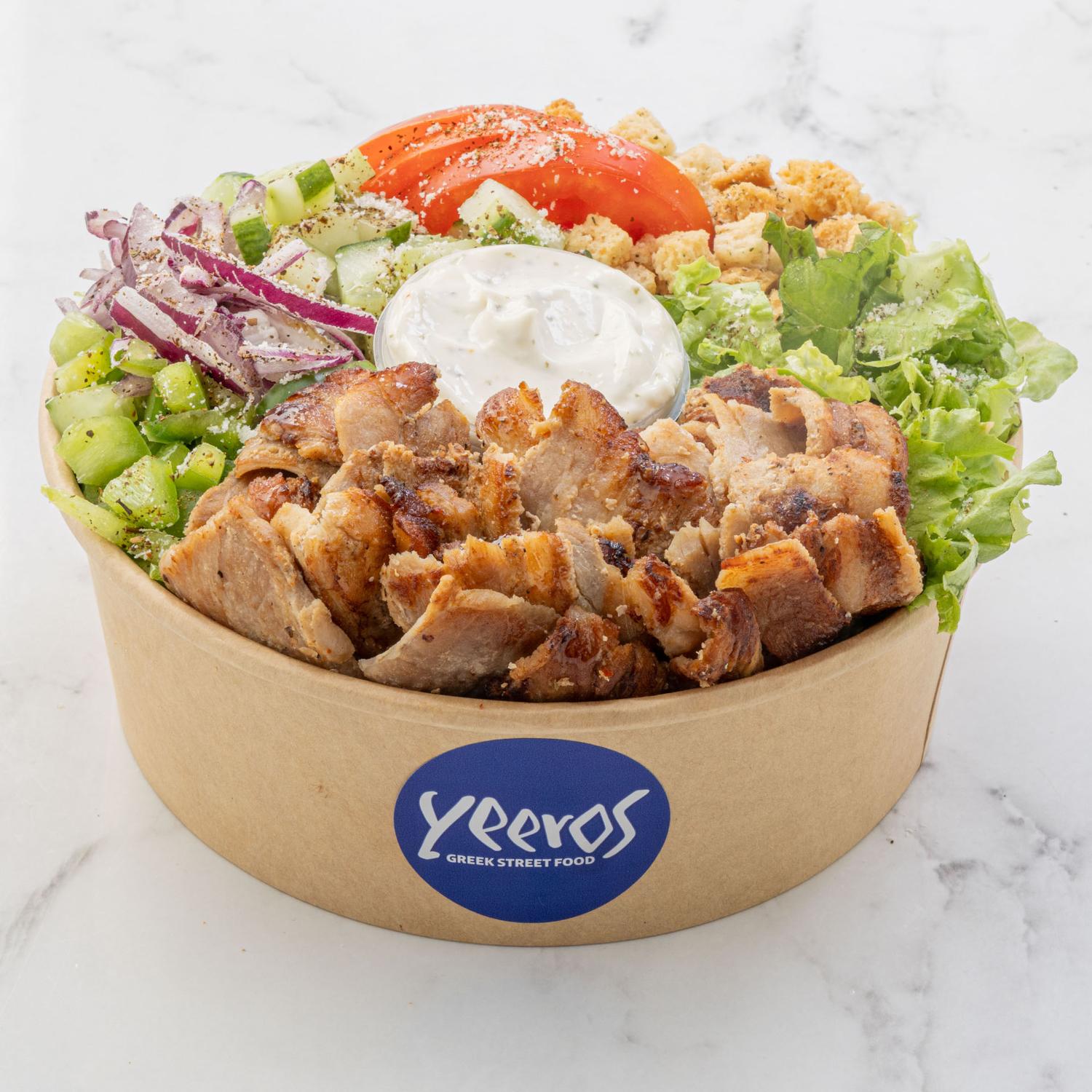 Pork Gyros Warm Bowl