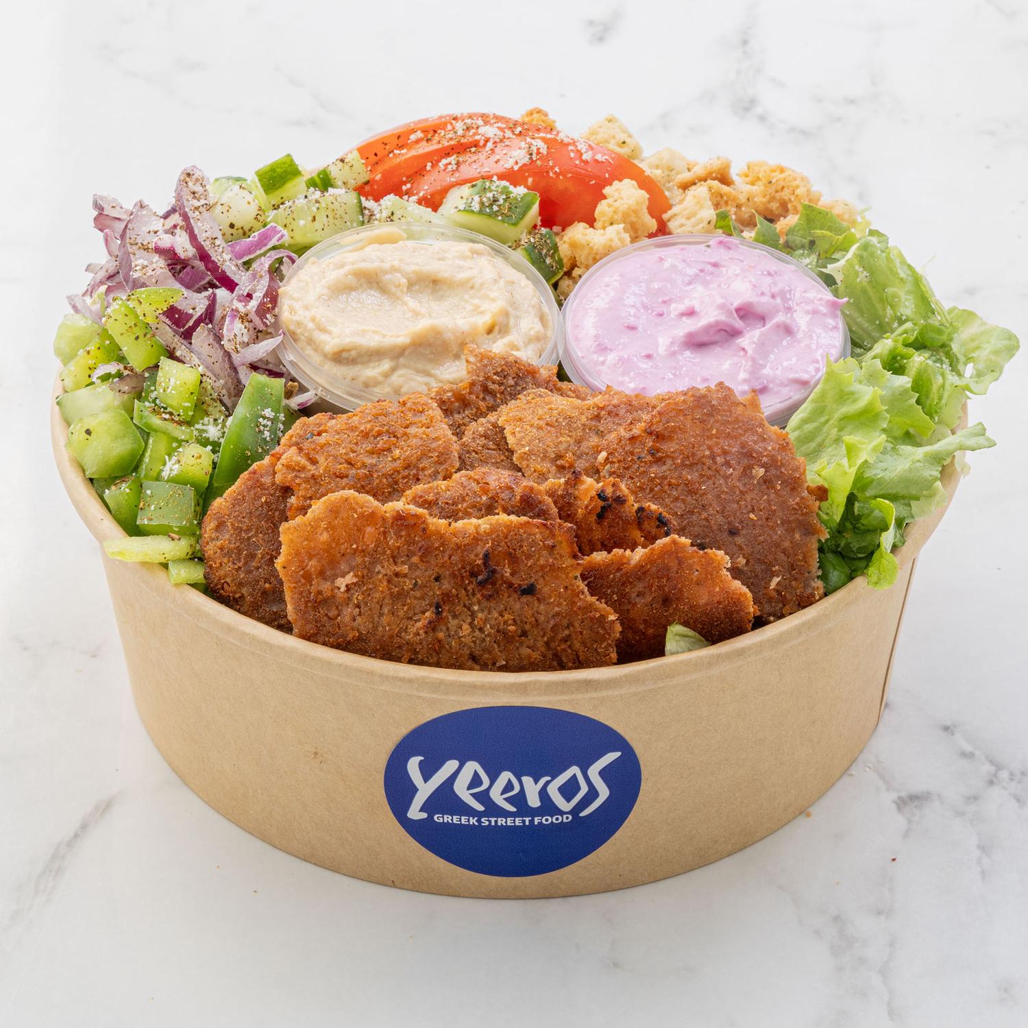 Plant Based Gyros Warm Bowl