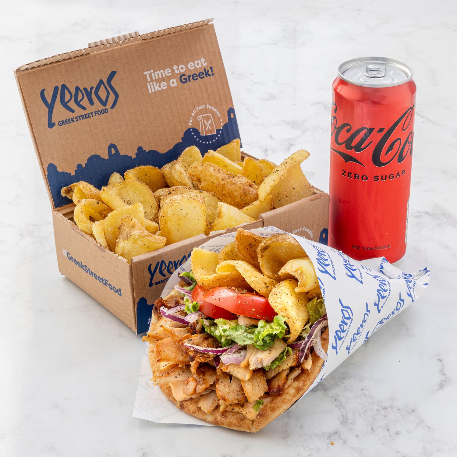 MyYeeros Meal Pita Wrap
