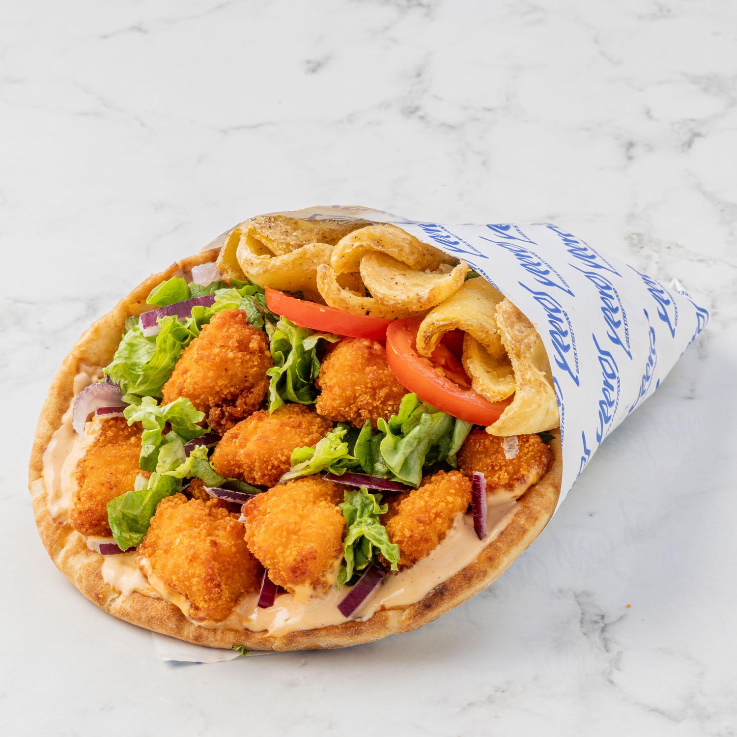 Chicken Strips Mega Wrap