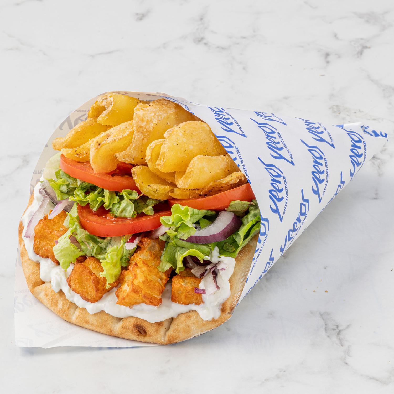 Halloumi Mega Wrap