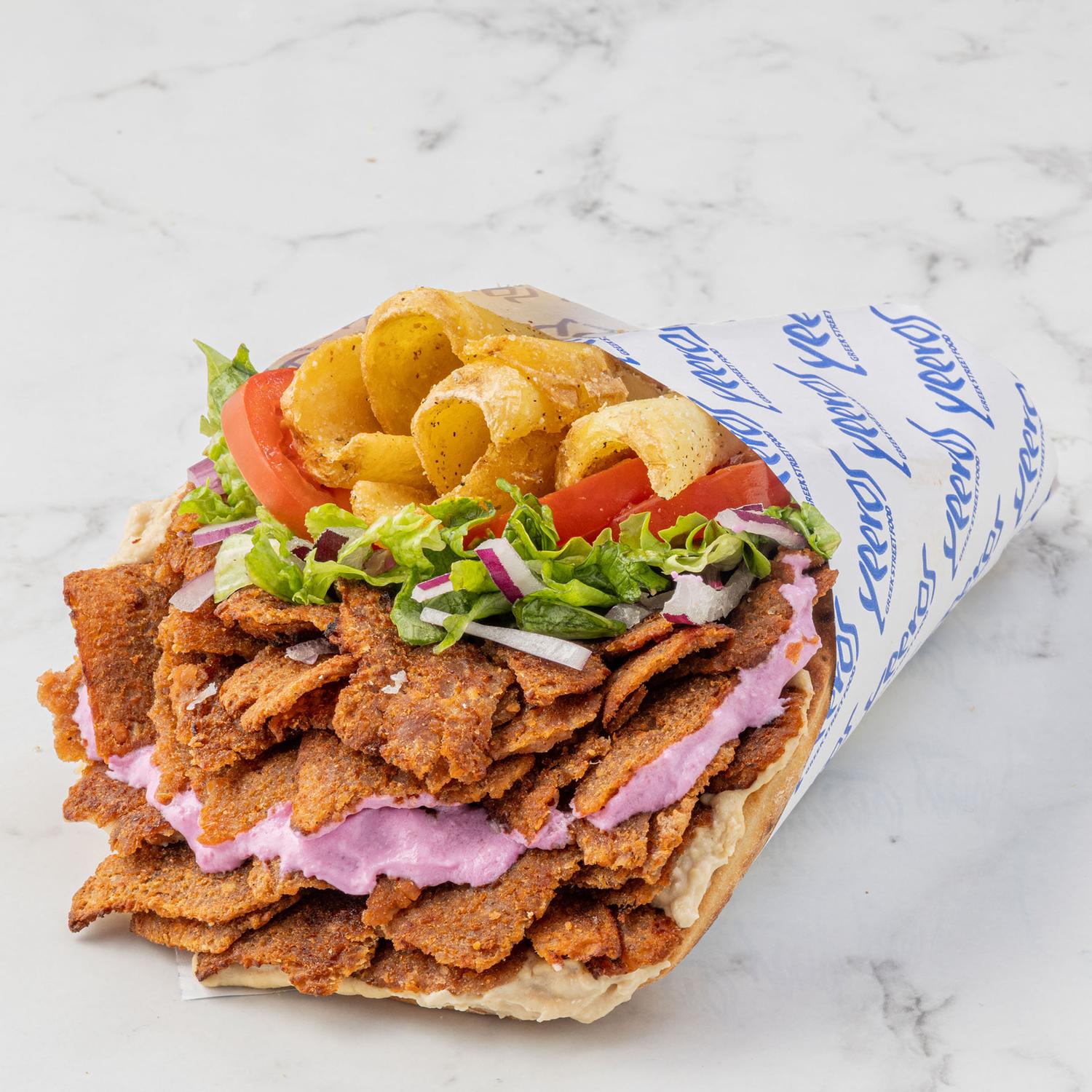 Plant Based Gyros Mega Wrap
