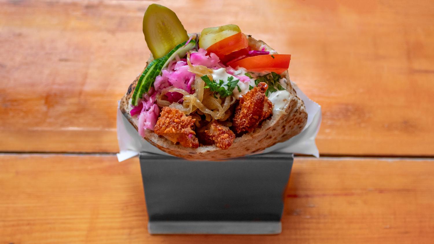 Schnitzel Pita