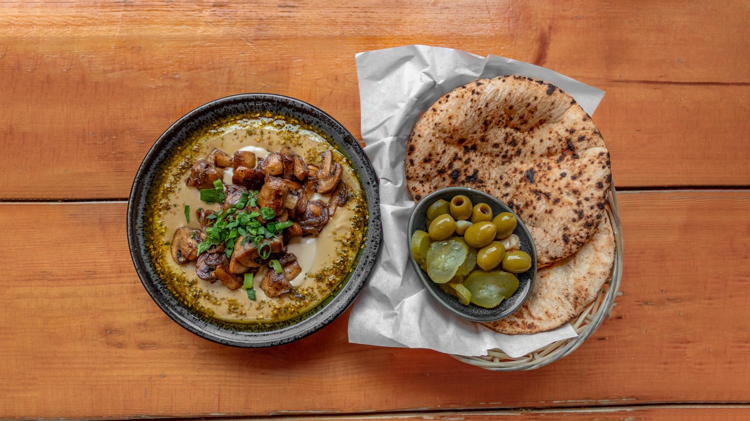 Mushroom Hummus