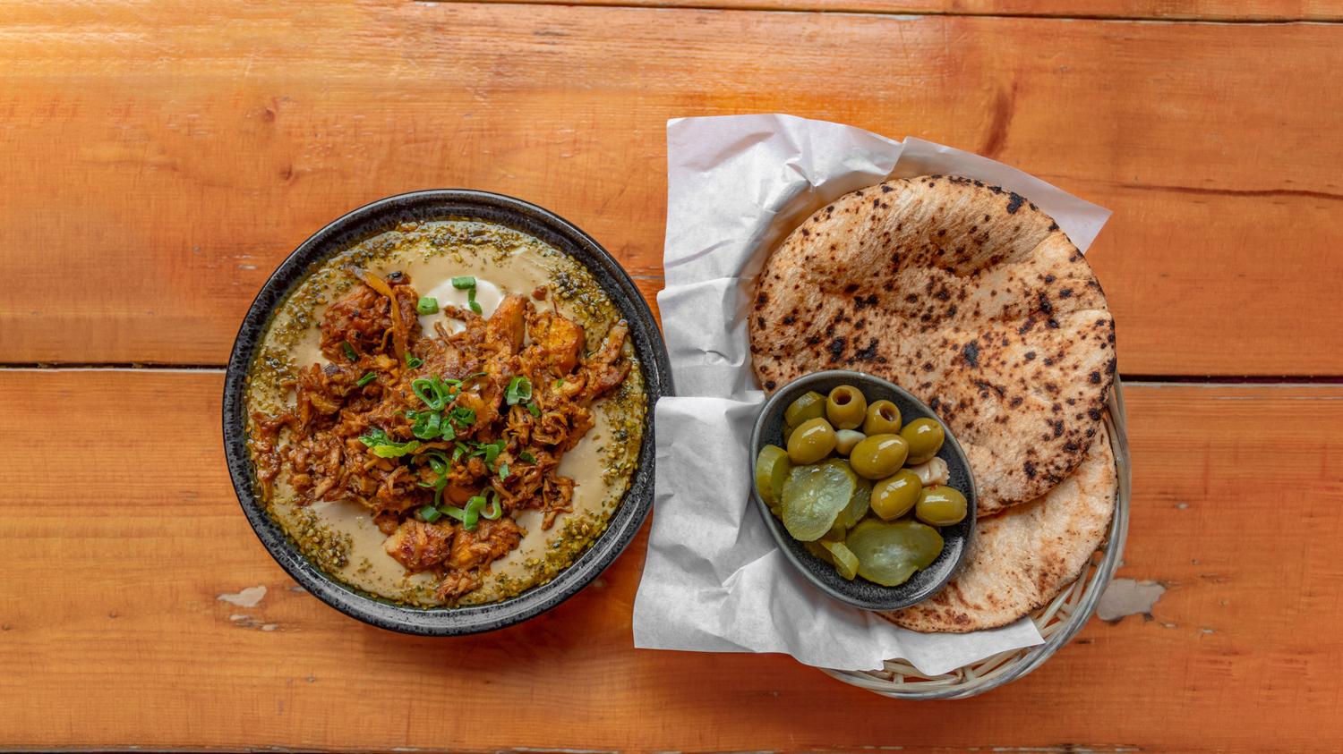 Shawarma Hummus