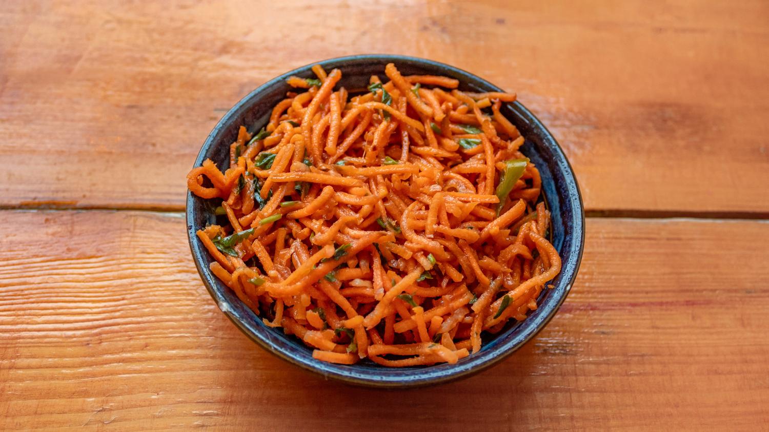 Moroccan carrot salad
