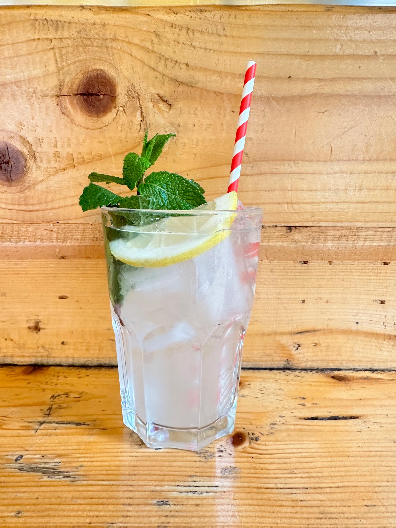 Fresh Squeezed Lemonana glass