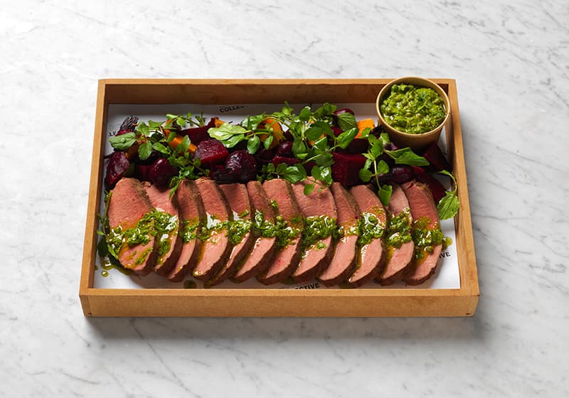 Roasted Beef, Beetroots & Salsa Verde - Large Box