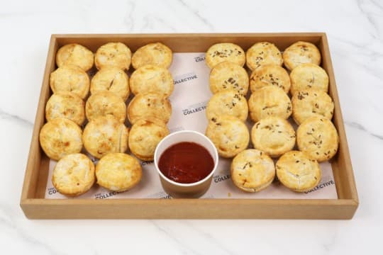WARM Mixed Chicken Party Pies - 28pcs