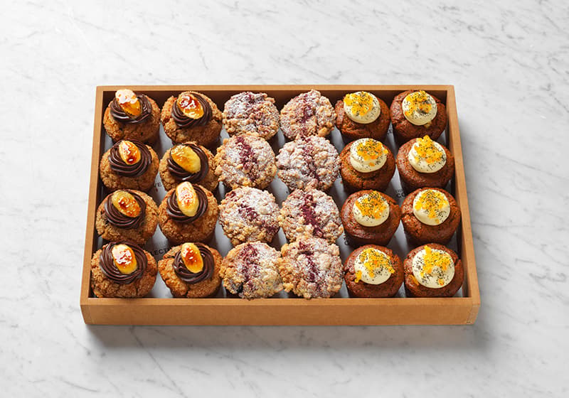 Home Baked Fruit Muffins - 24pcs