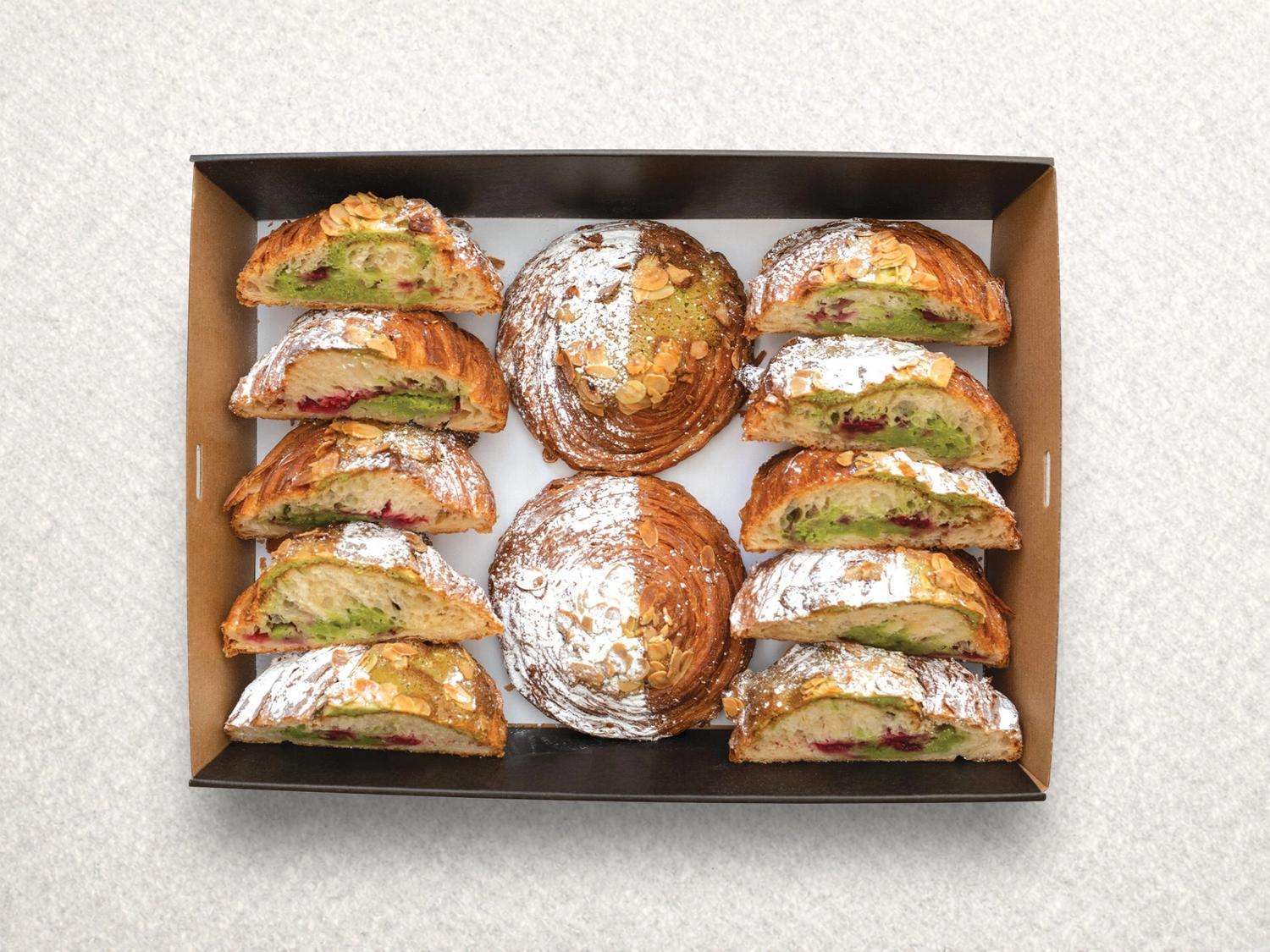 Pistachio & Raspberry Croissant